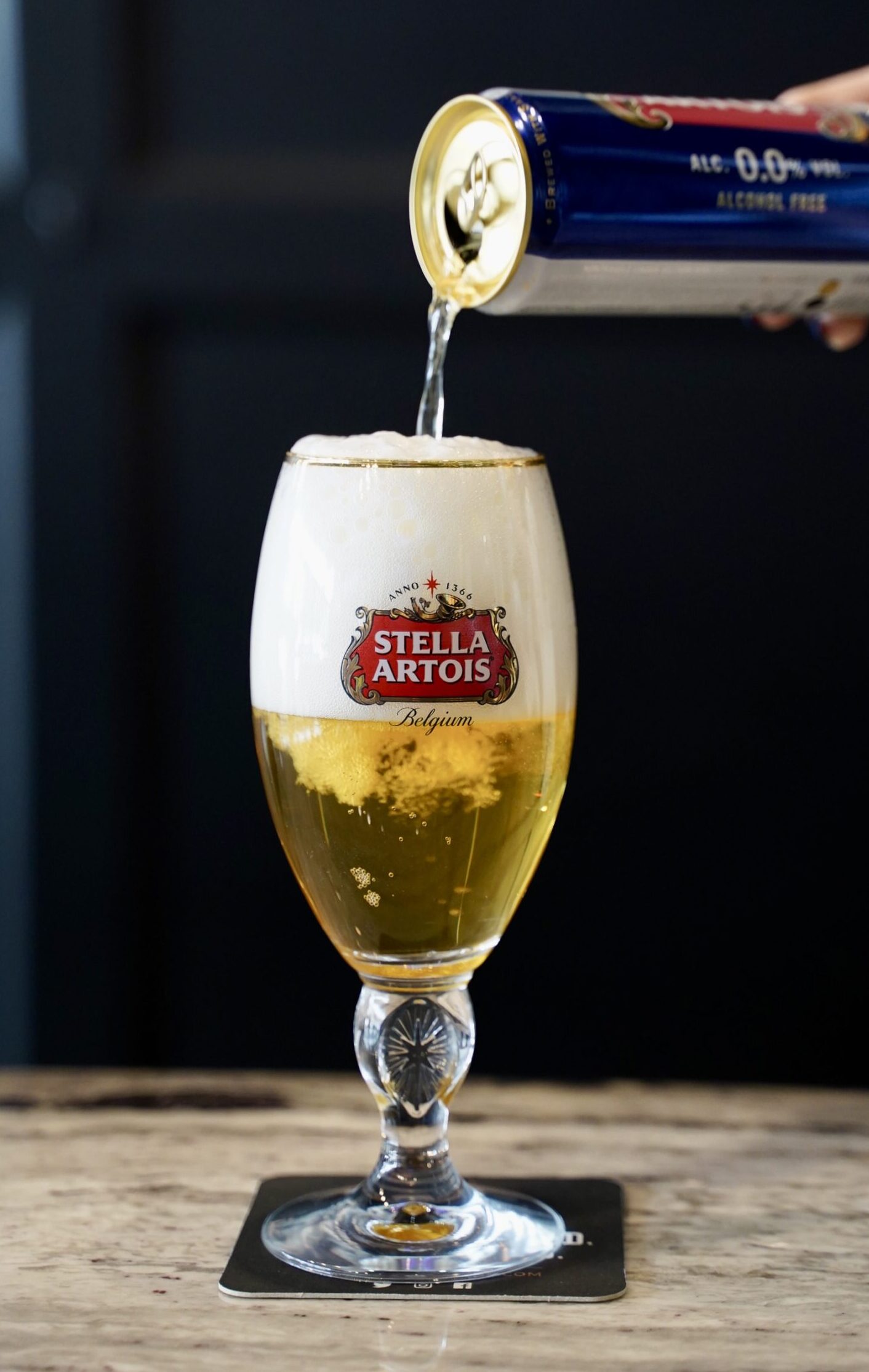 Non alcoholic beer